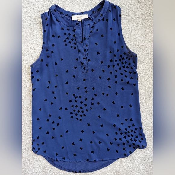 LOFT Tops - Loft Blue Shell